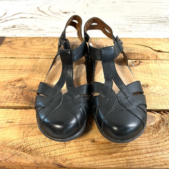 Rockport Shoes - Rockport cobb hill sandals black size 8 leather